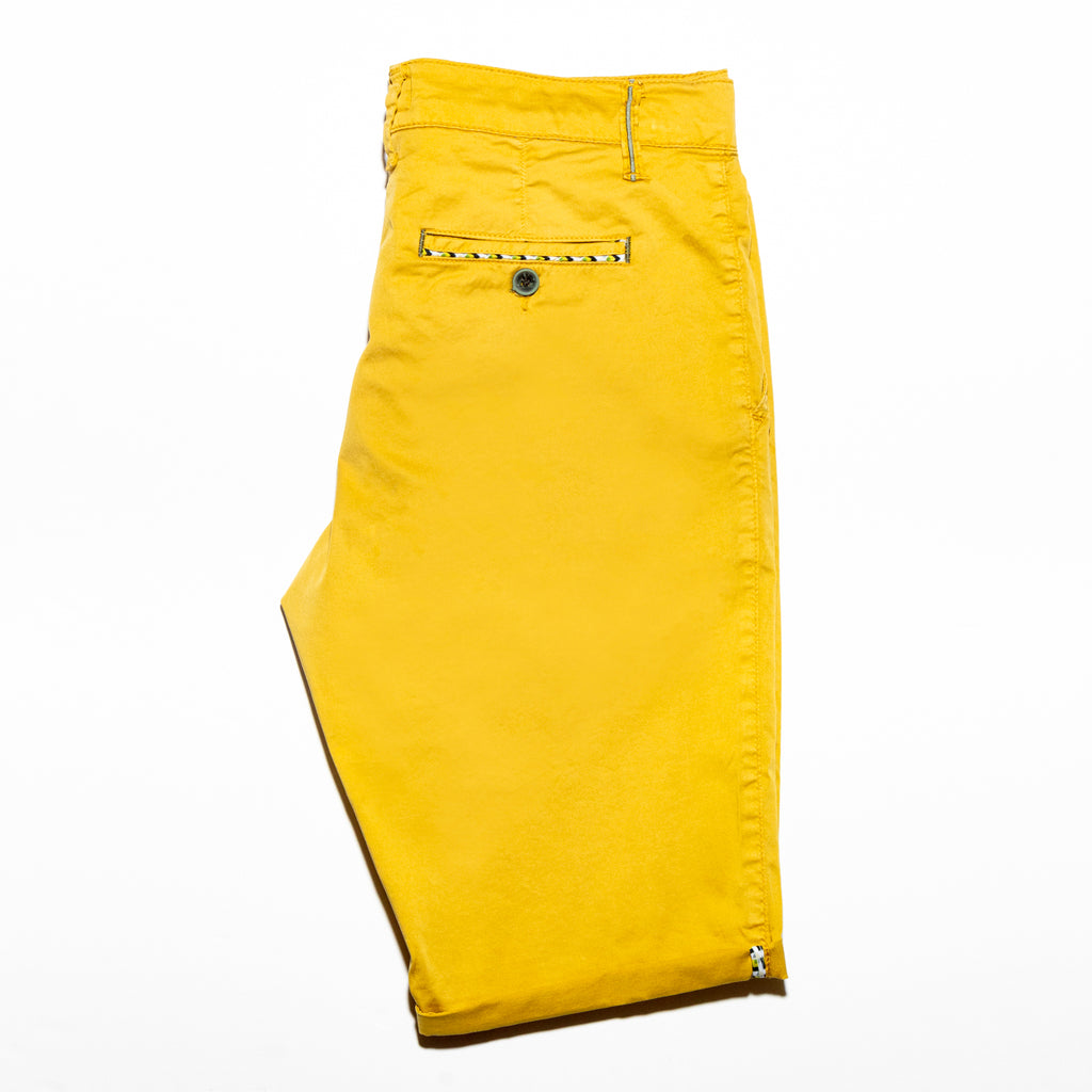 Regalia Chino Shorts - Mustard  Eight-X   