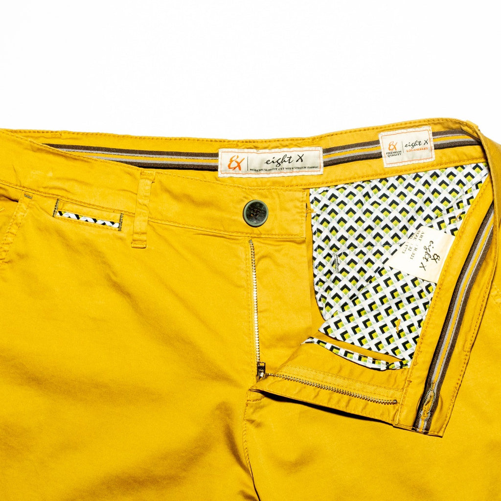 Regalia Chino Shorts - Mustard  Eight-X   