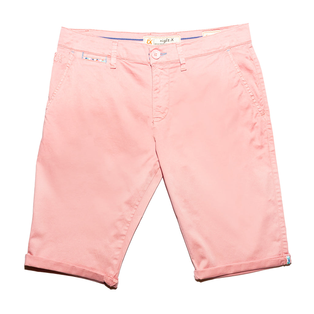 Regalia Chino Shorts - Pink  Eight-X   