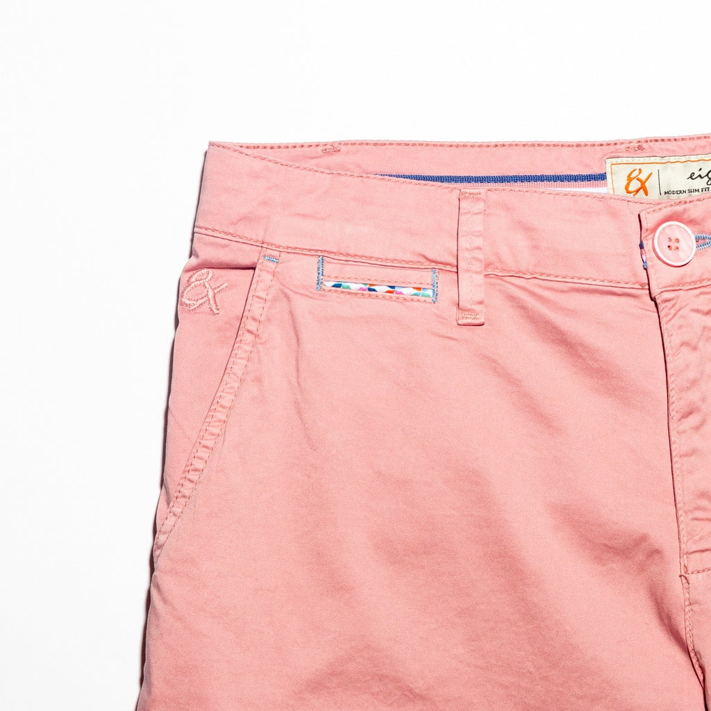 Regalia Chino Shorts - Pink  Eight-X   