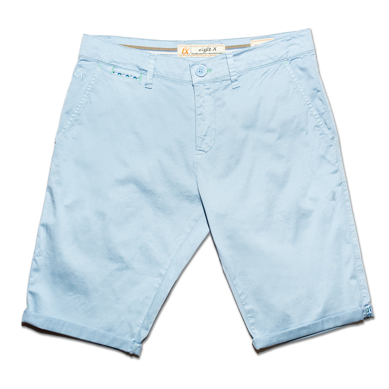 Regalia Chino Shorts - Light Blue  Eight-X   