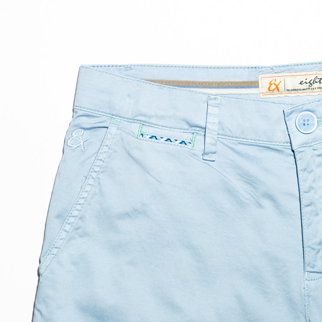 Regalia Chino Shorts - Light Blue  Eight-X   