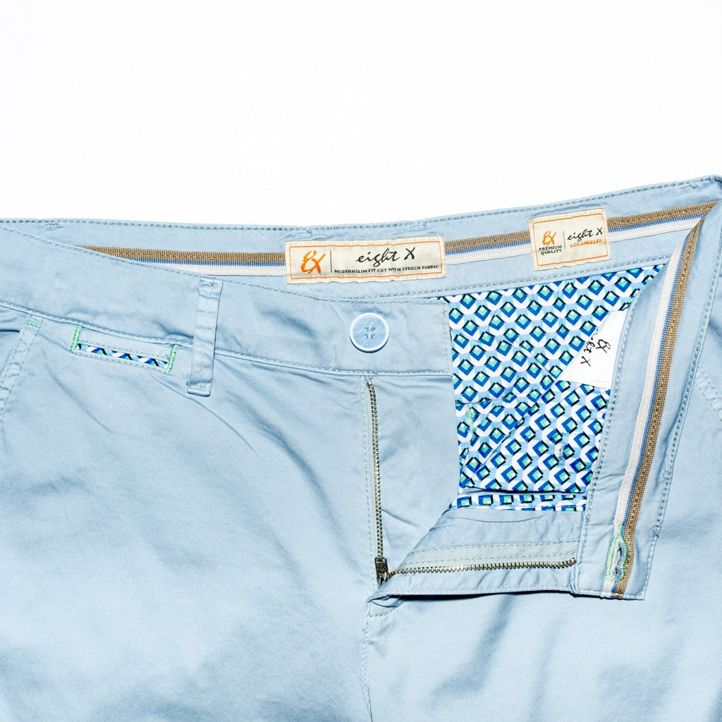 Regalia Chino Shorts - Light Blue  Eight-X   