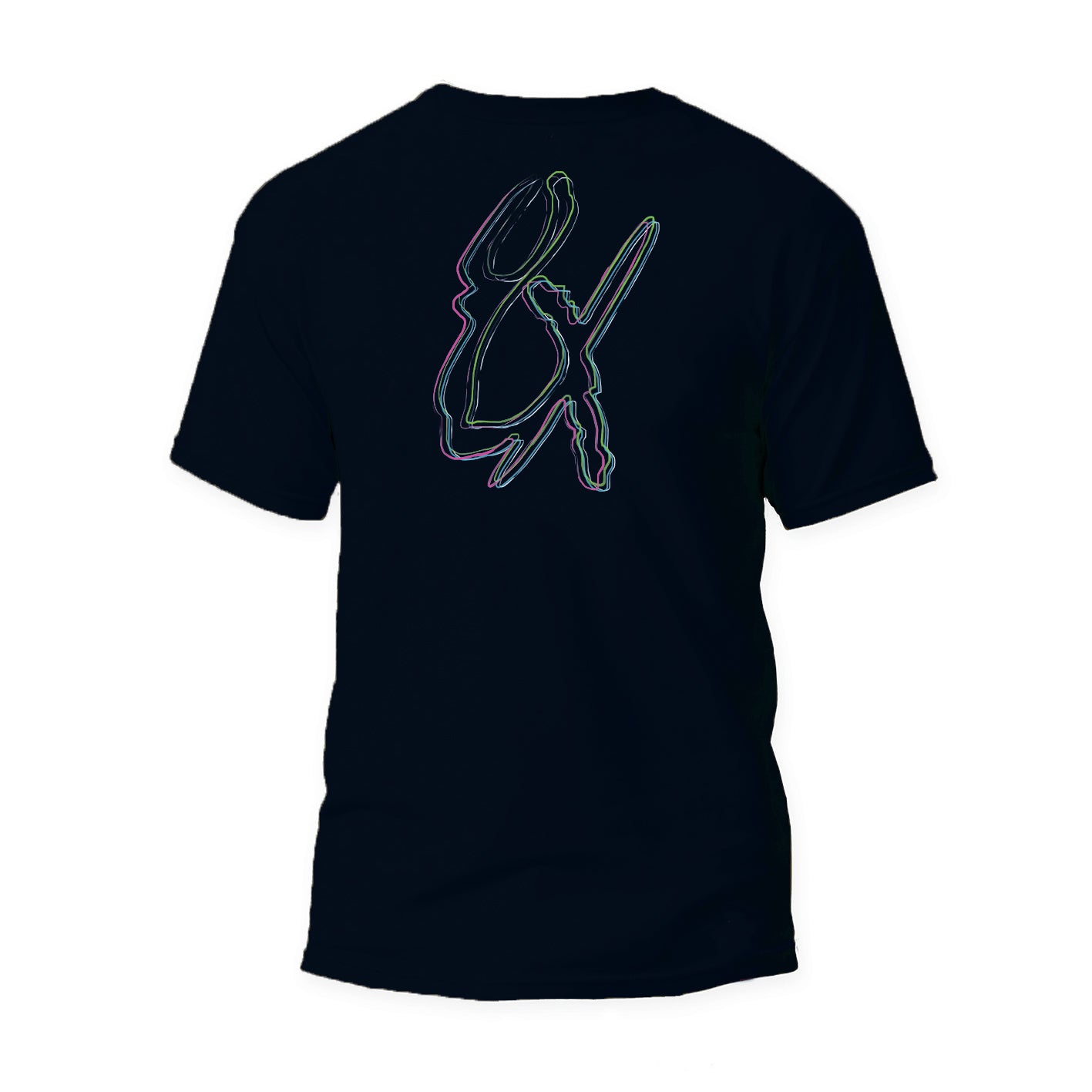 Eight x Frequency Logo Graphic T-Shirt - Navy Navy / 2XL