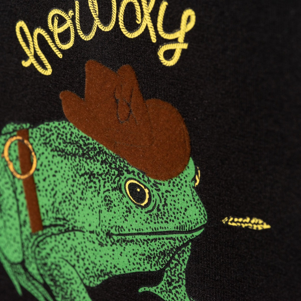 Howdy Graphic T-Shirt - Black  Eight-X   