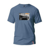 American Muscle Graphic T-Shirt - Blue Graphic T-Shirts Eight-X   