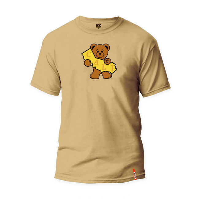 Cali Bear Graphic T-Shirt - Beige  Eight-X   
