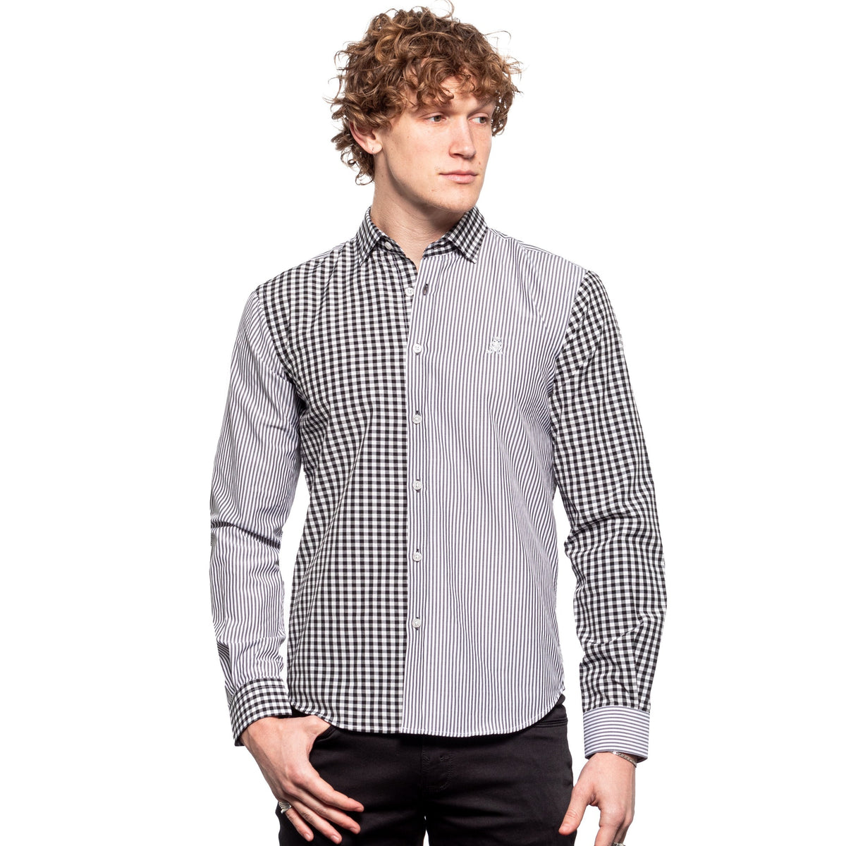 FROG Duality Button Down Shirt - Grey Button Down Shirts Eight-X GREY S