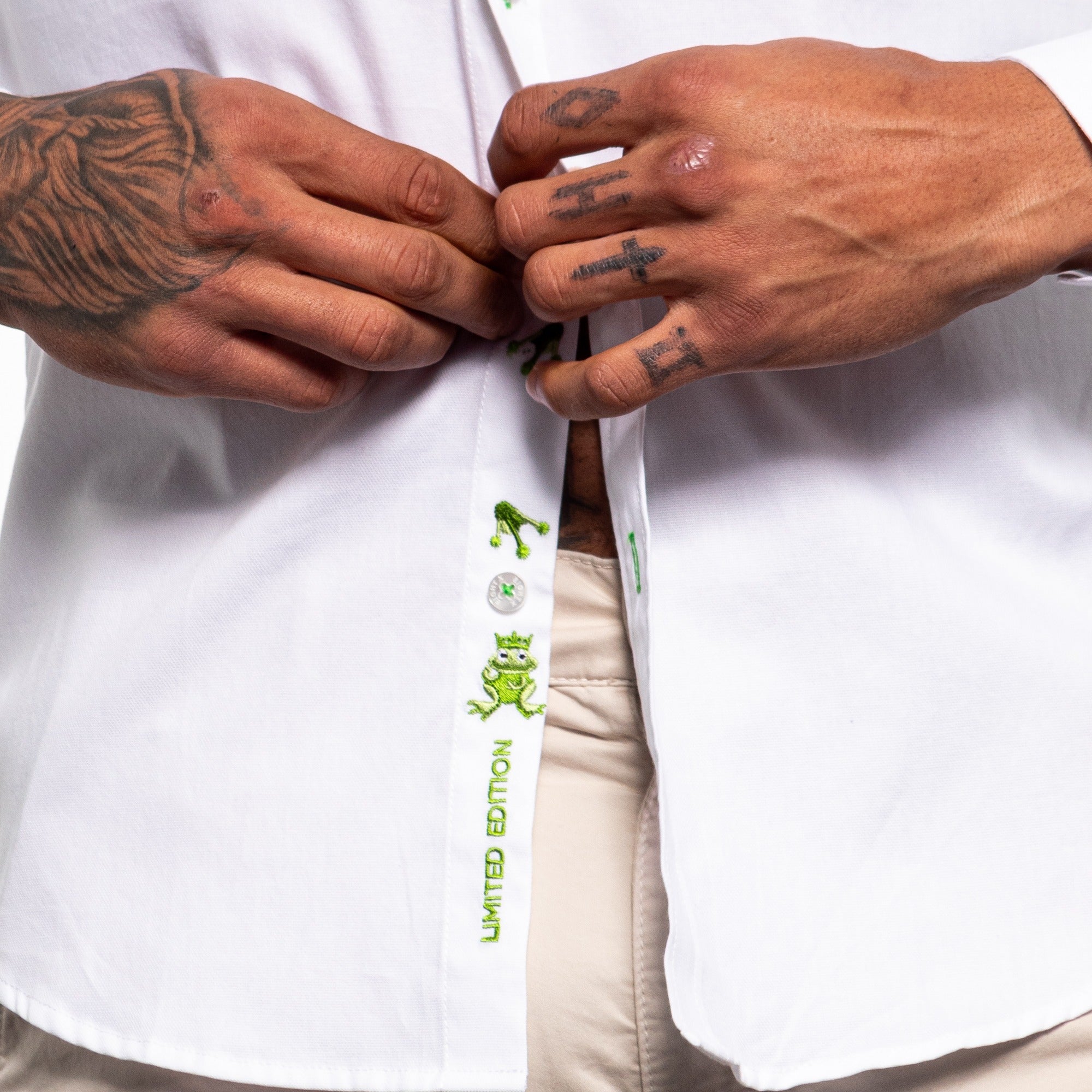 FROG Foot Limited Edition Oxford Shirt Button Down Shirts Eight-X