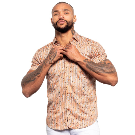 Sunny Summer Afternoon Short Sleeve Shirt Short Sleeve Eight-X MULTI S