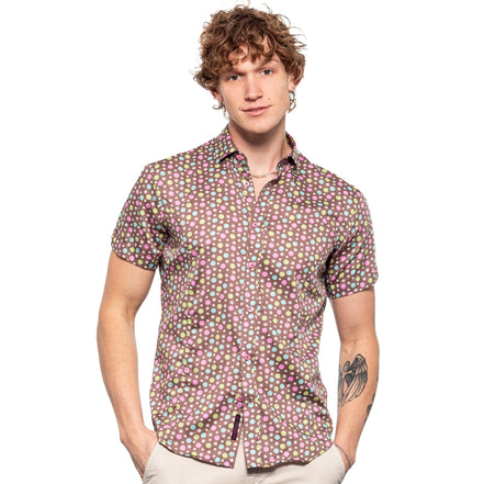 Brownie Points Short Sleeve Shirt Short Sleeve Eight-X BROWN S