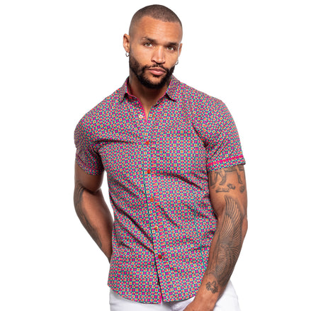Tippa My Tongue Short Sleeve Shirt Short Sleeve Eight-X MULTI S