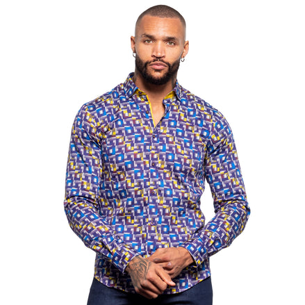 Super Highway PM Edition Shirt Button Down Shirts Eight-X MULTI S