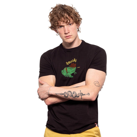 Howdy Graphic T-Shirt - Black  Eight-X   