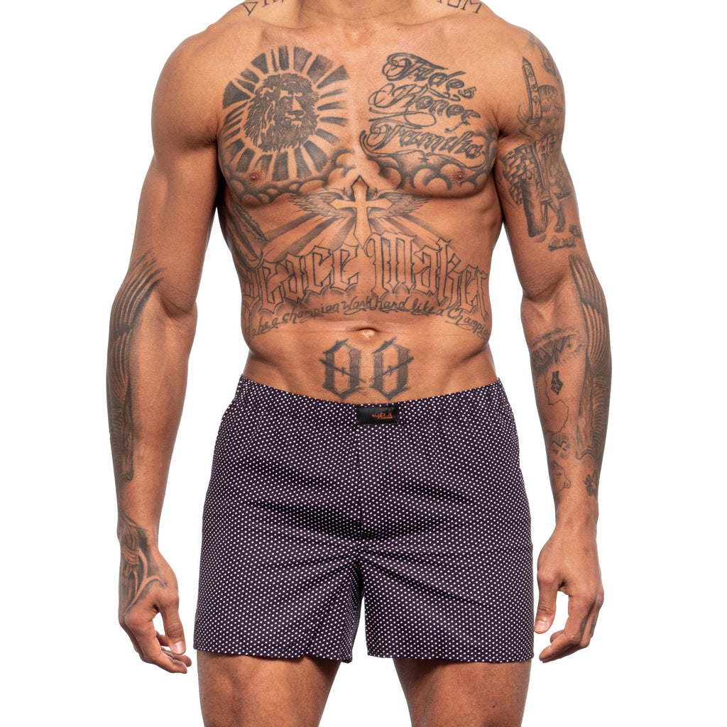 Tiny Dot Boxers - Navy  Eight-X   