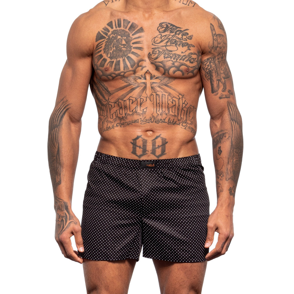 Tiny Dot Boxers - Black  Eight-X   