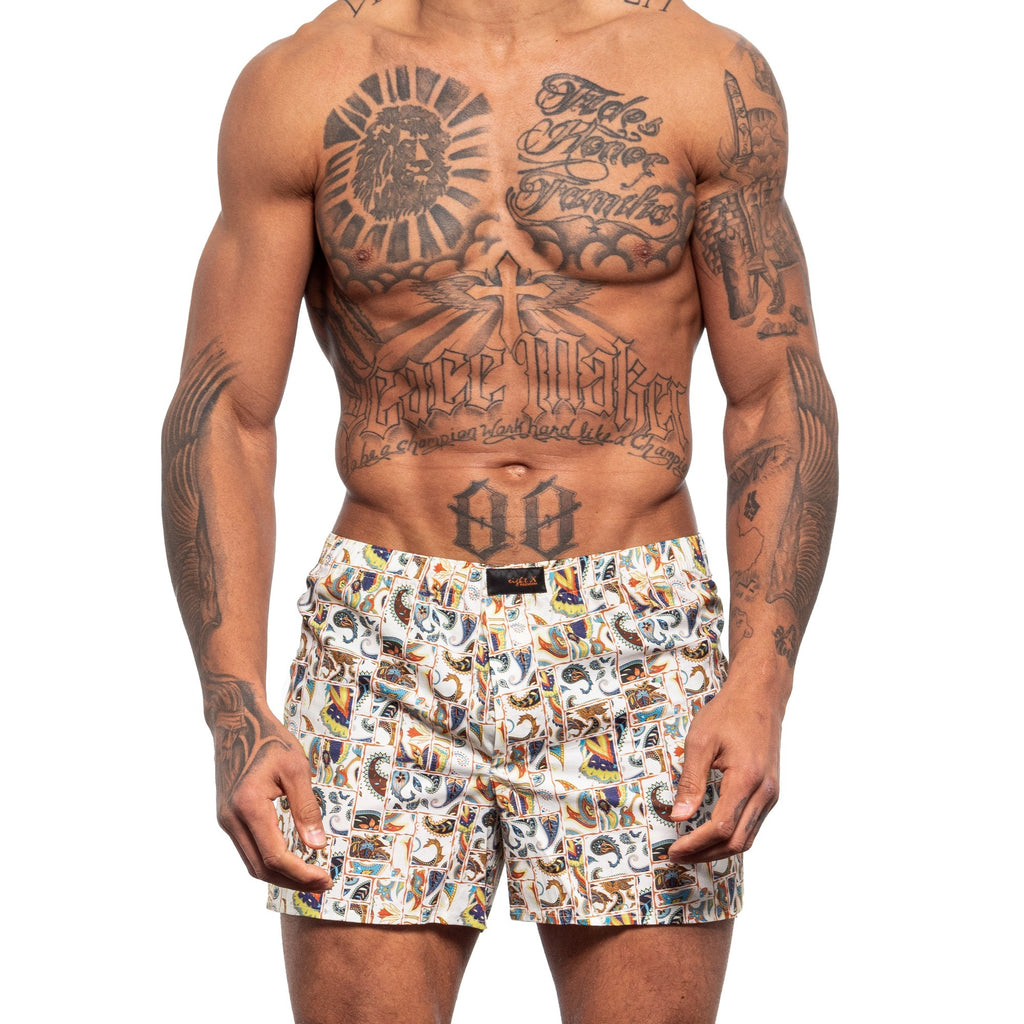 Panels of Paisley Boxers  Eight-X   