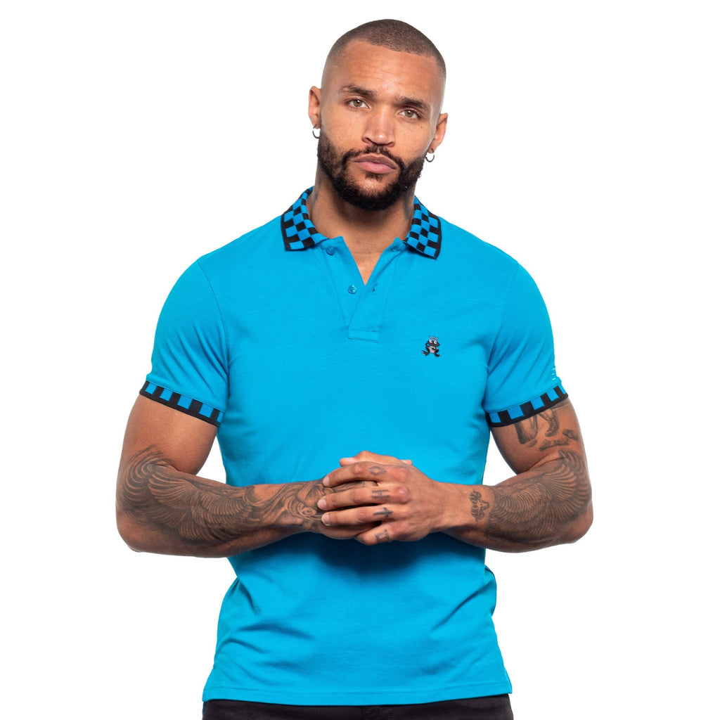 FROG Finish Line Polo - Blue  Eight-X   
