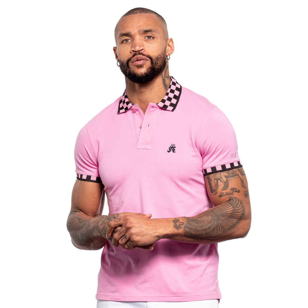 FROG Finish Line Polo - Pink  Eight-X   