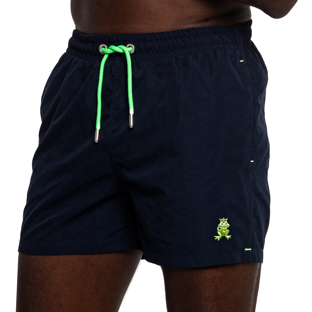 FROG Swim Trunks - Navy / Green  Eight-X