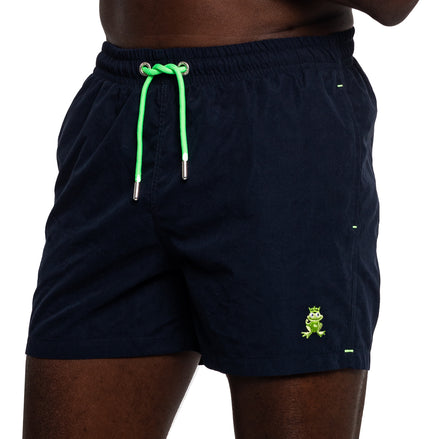 FROG Swim Trunks - Navy / Green  Eight-X