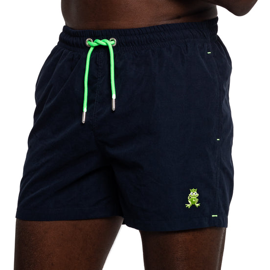 FROG Swim Trunks - Navy / Green  Eight-X