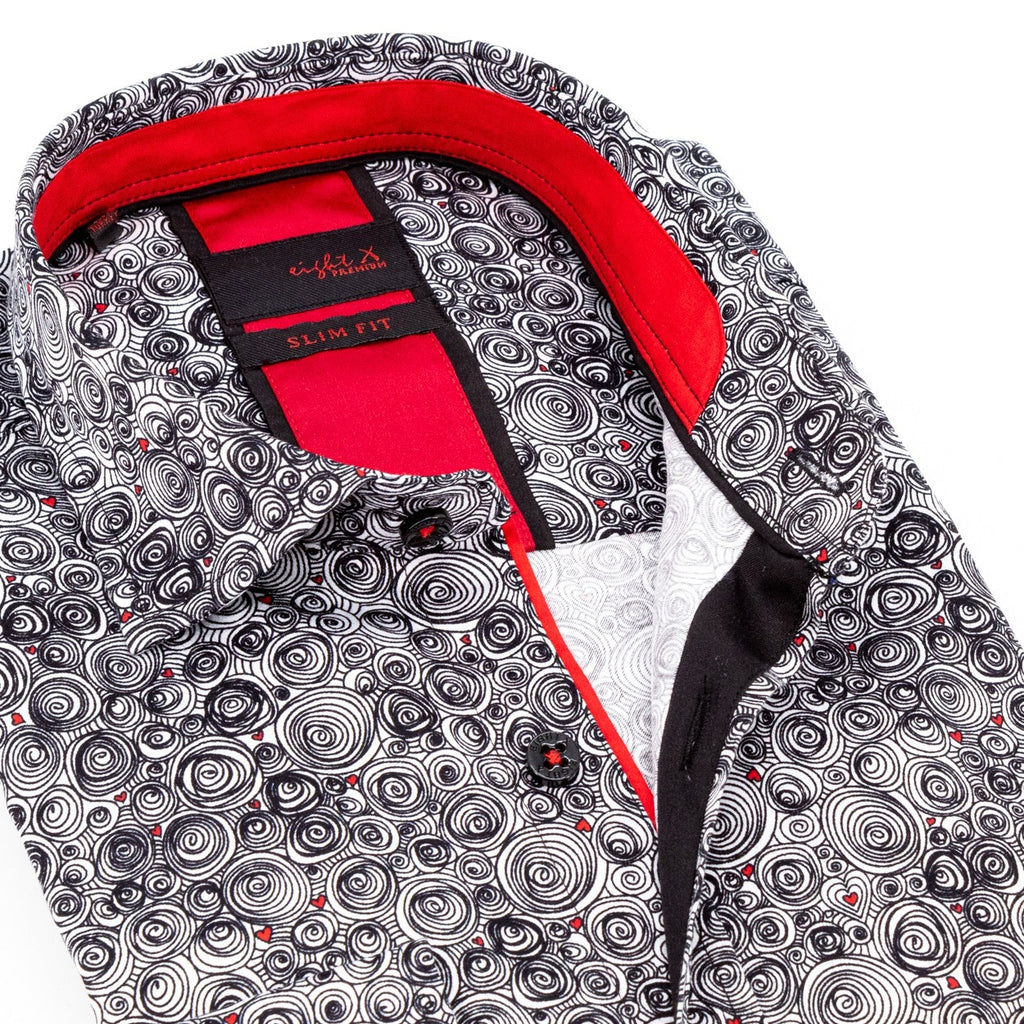 A Reminder of Who I Really Am Dress Shirt Long Sleeve Button Down Eight-X   