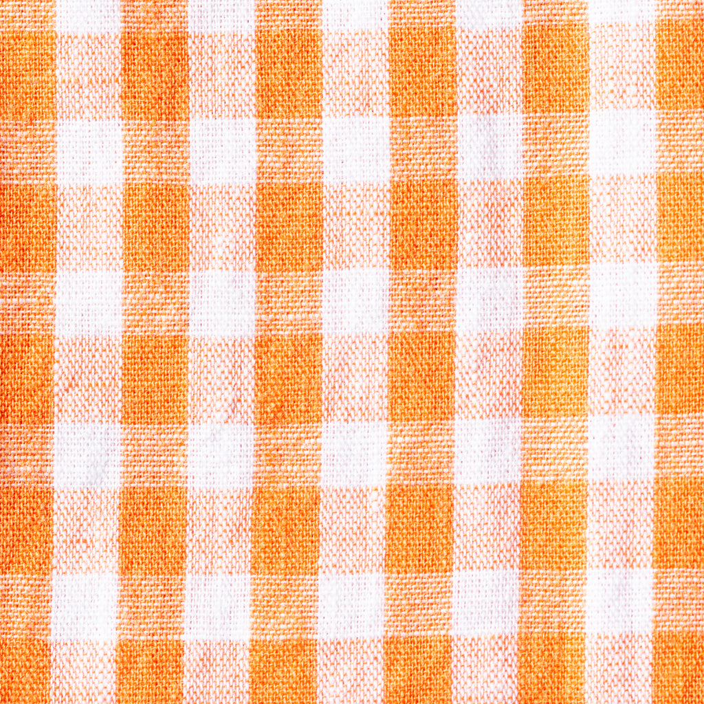 Harvard Yard FROG Linen Shirt - Orange Long Sleeve Button Down EightX   