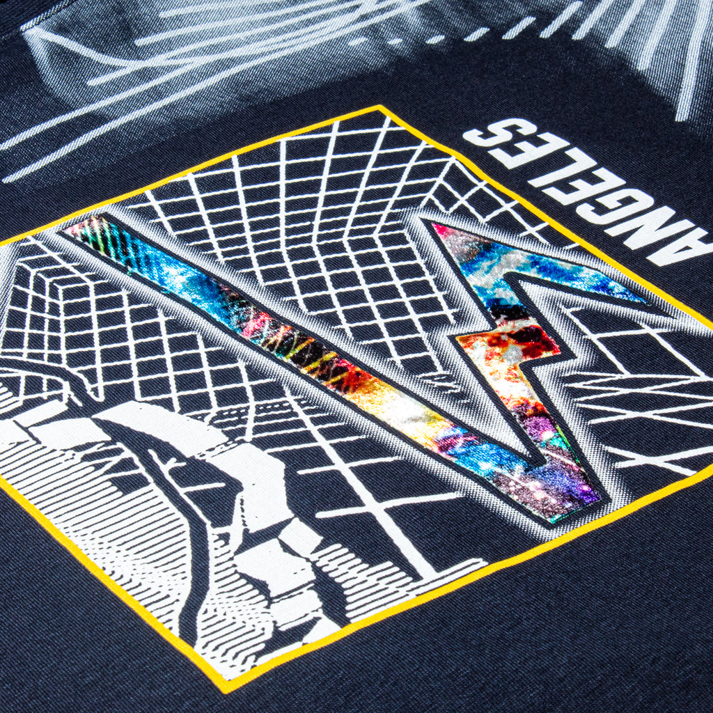 LA Boom 8X Street T-Shirt - Navy Graphic T-Shirts Eight-X   