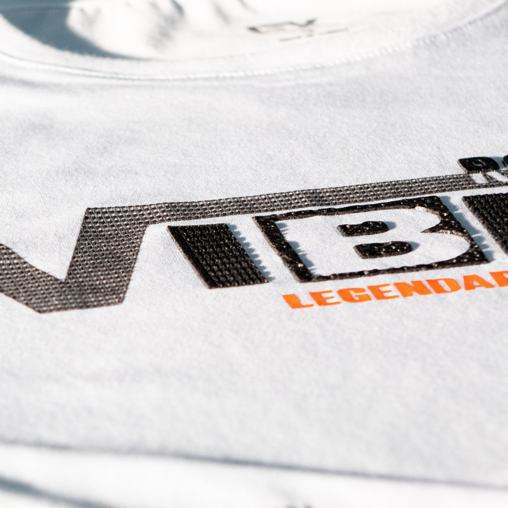 Vibes 8X Street T-Shirt - White Graphic T-Shirts Eight-X   