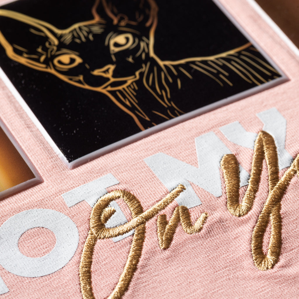 Eyes on You 8X Street T-Shirt - Soft Pink Graphic T-Shirts Eight-X   