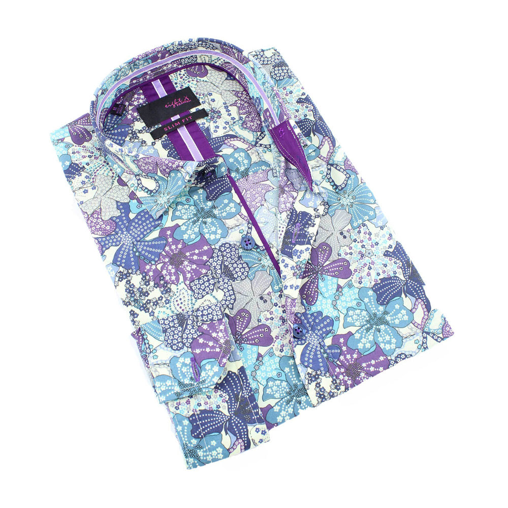 Eight-X | Designer Dress Shirts | Cool Breeze Floral Shirt MULTI / M Eight-X | Designer Dress Shirts | Cool Breeze Floral Shirt MULTI / M