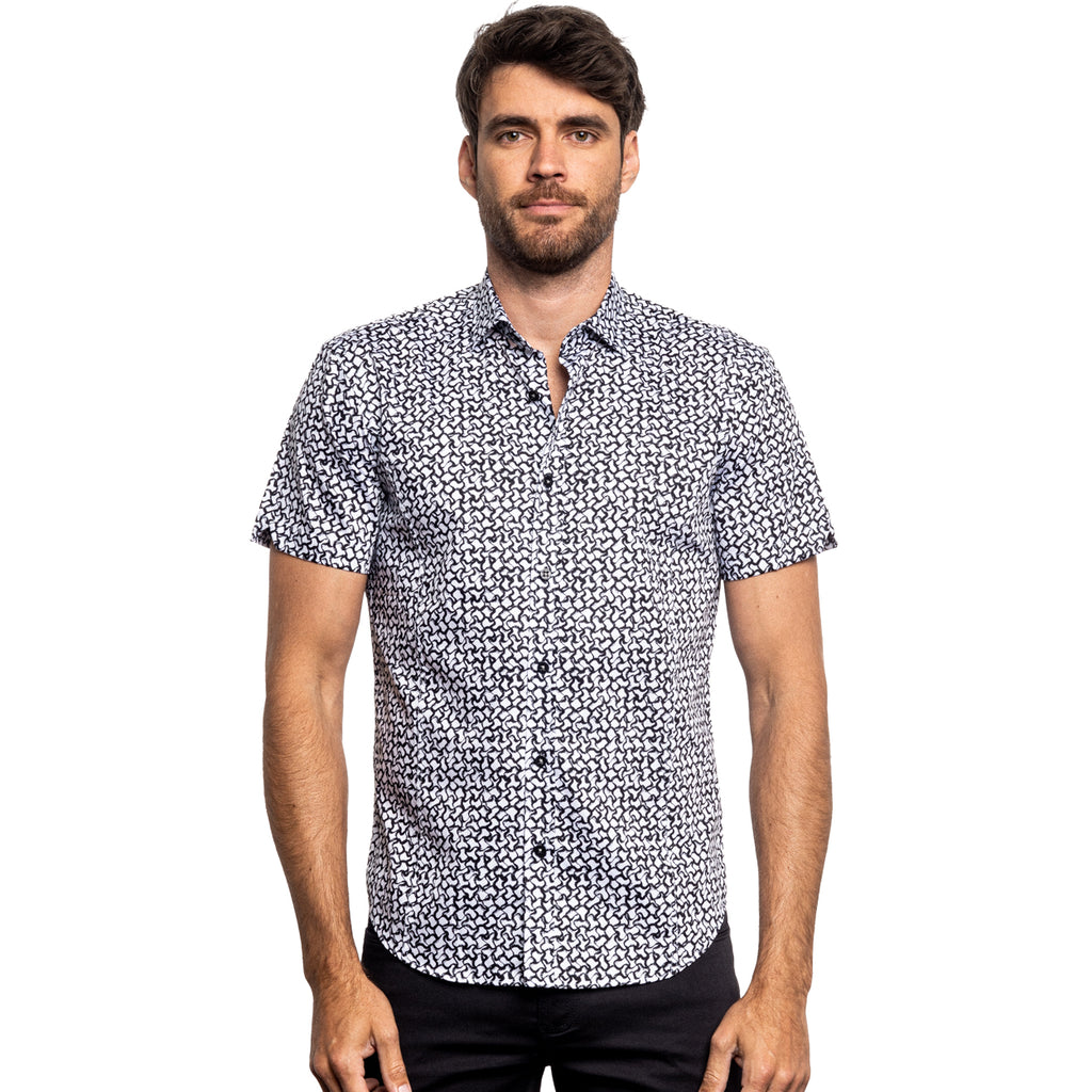 Tectonic Short Sleeve Shirt Short Sleeve Button Down Eight-X   