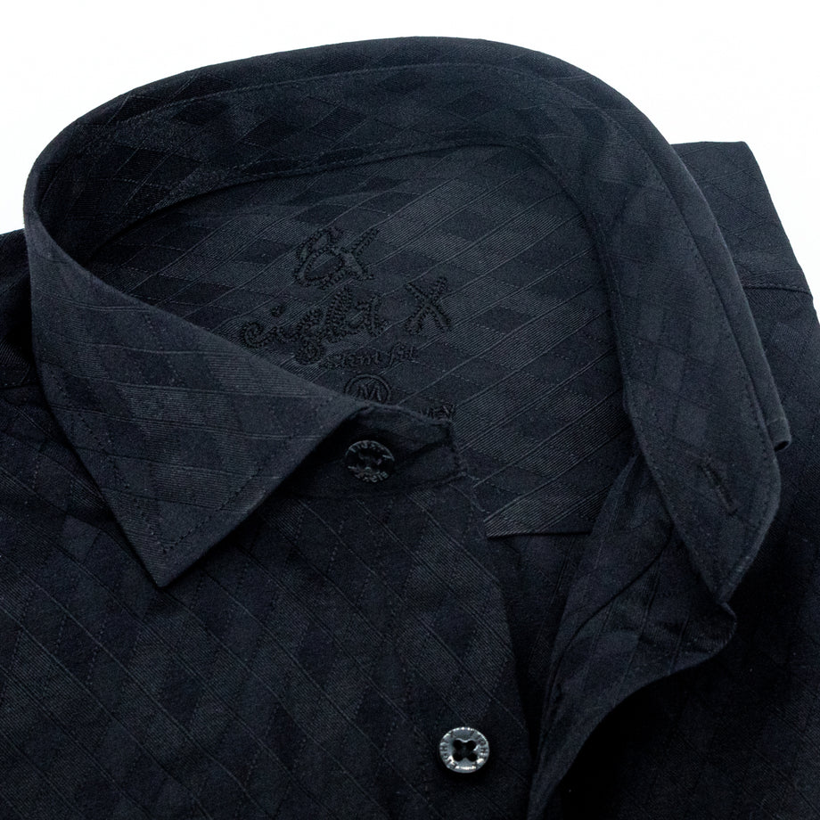 argyle dress shirt Argyle Button Through Shirt