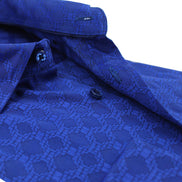 Temple Window Jacquard Button Down Shirt Shirts Eight-X
