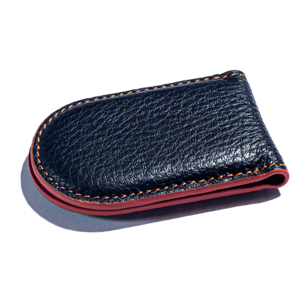 Premium Leather Money Clip Card Wallet Eight-X