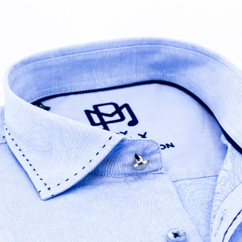 pm logo premium jacquard shirt