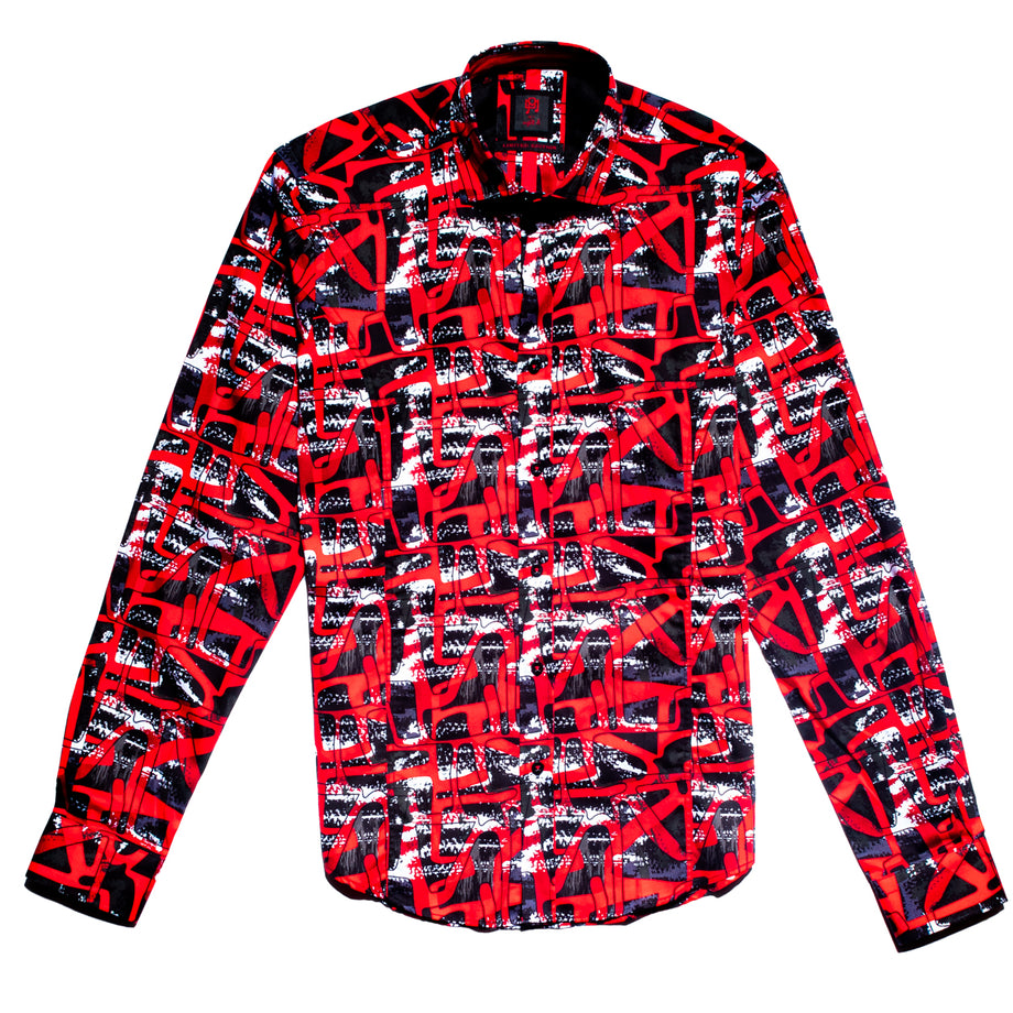 Red Rover PM Edition Shirt | Designer Menswear | Eight X – Eight-X