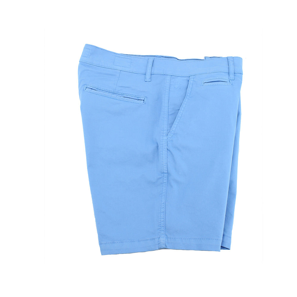 Solid Blue Chino Shorts Chino Shorts EightX   
