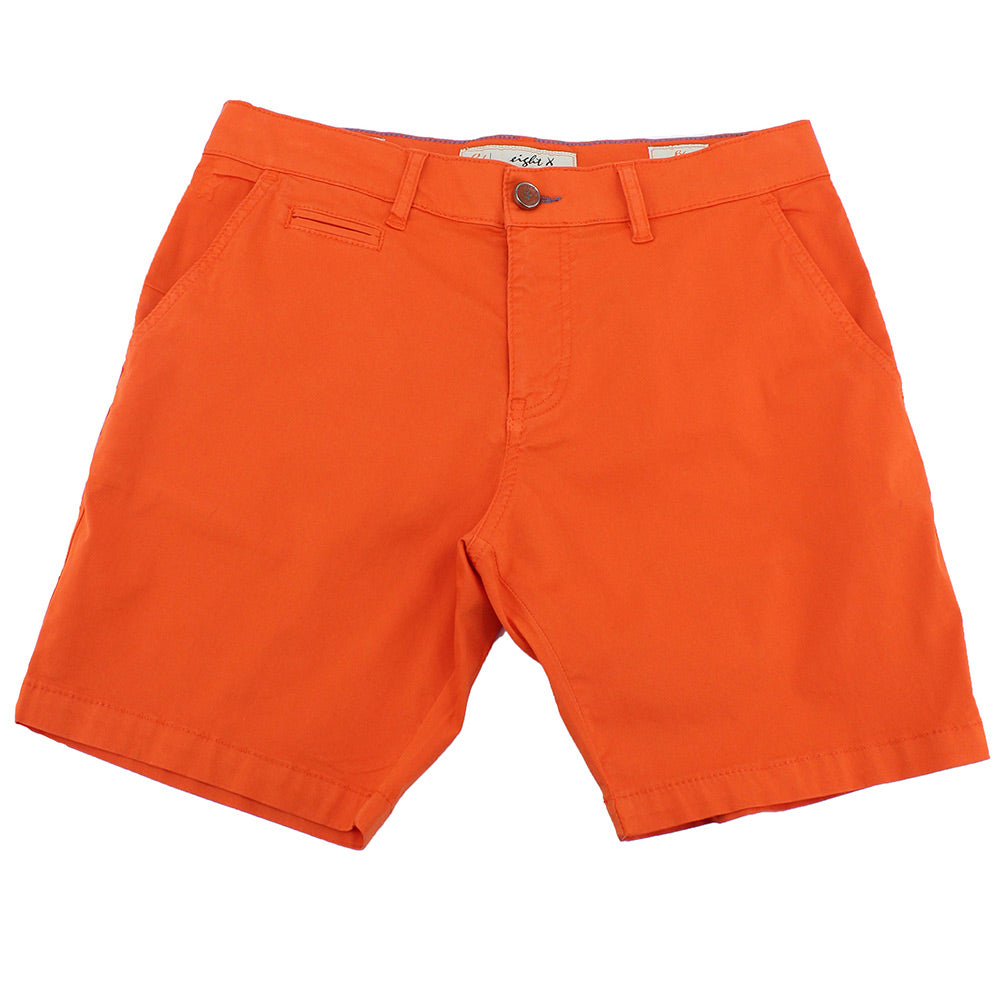 Orange Chino Shorts