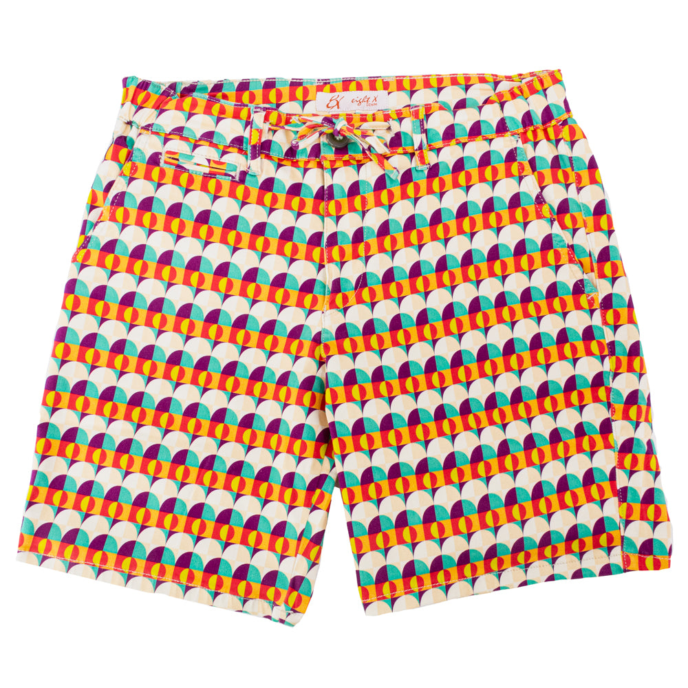 Sunset Alchemy Printed Shorts Chino Shorts Eight-X   