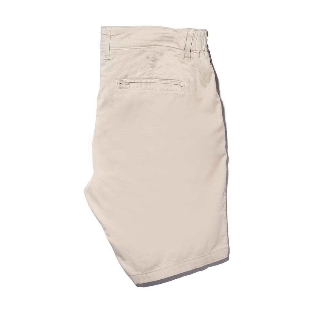 Chino Shorts w/ Drawstring Waist - Staple Beige Chino Shorts Eight-X   