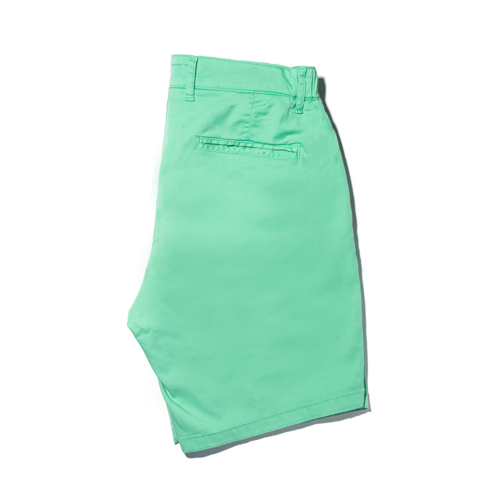 Chino Shorts w/ Drawstring Waist - Mint Green Shorts Eight-X   