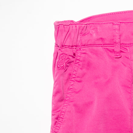 Chino Shorts w/ Drawstring Waist - Pink Shorts Eight-X   