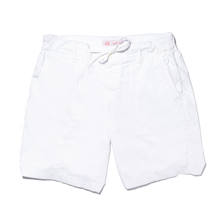 Chino Shorts w/ Drawstring Waist - White Shorts Eight-X WHITE 29 