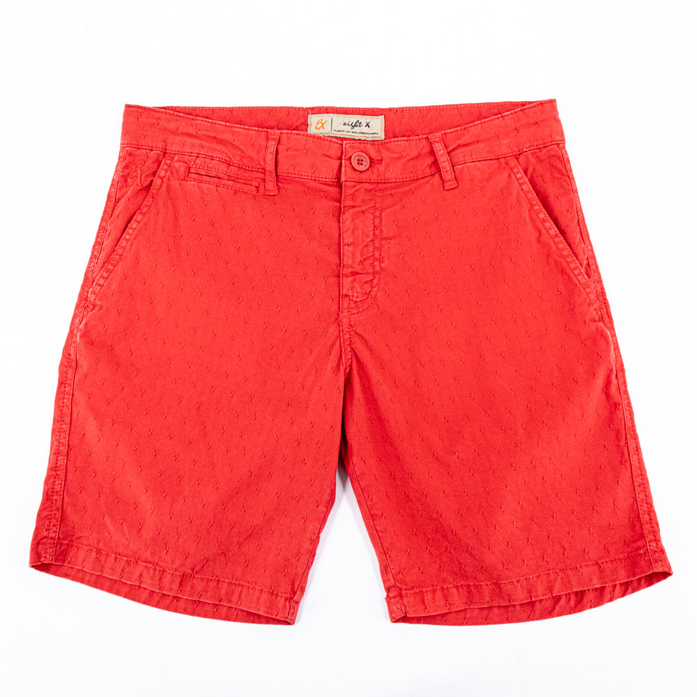 The Carlo Jacquard Shorts - Red Shorts Eight-X RED 29 