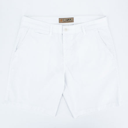 The Carlo Jacquard Shorts - White Shorts Eight-X   