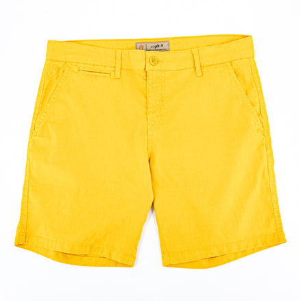 The Carlo Jacquard Shorts - Yellow Shorts Eight-X YELLOW 29 