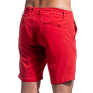 The Carlo Jacquard Shorts - Red Shorts Eight-X   