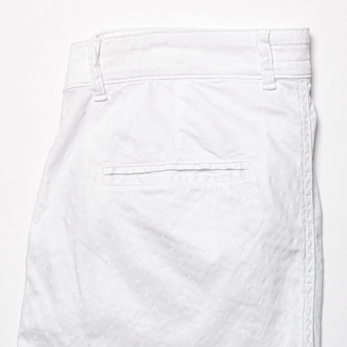 The Bruno Jacquard Shorts - White Shorts Eight-X   